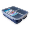 Picture of SMASH 3 COMPARTMENT BENTO 1.2 LITRES LUNCH BOX